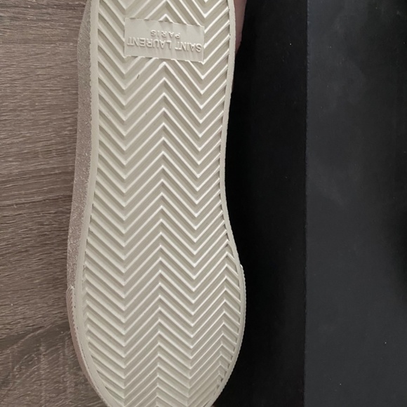 AUTHENTIC SAINT LAURENT court classic Sneakers -37 ( bran - Picture 3 of 5